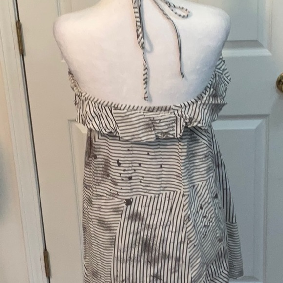 HANG TEN RUFFELD TIE BACK TOP SIZE MEDIUM - Picture 3 of 5